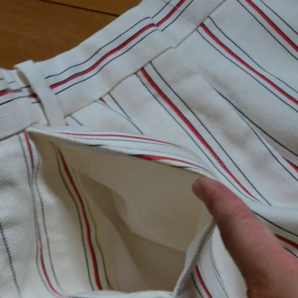 Sandro Ringo Cropped Striped Pants Size 36 US XS/S - Picture 11 of 12